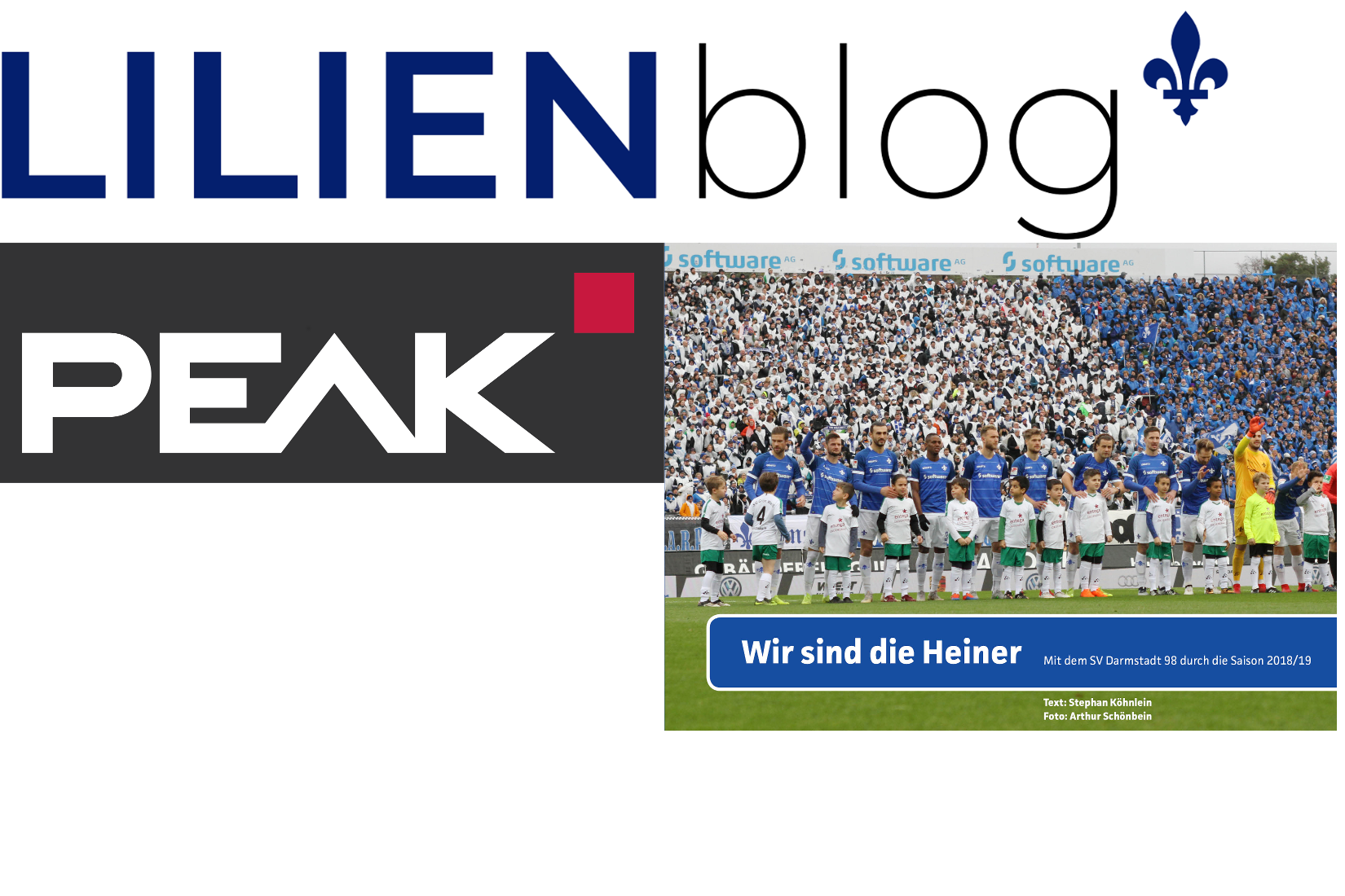 PEAK, Lilien-Buch, Lilienblog und wie alles zusammenhängt