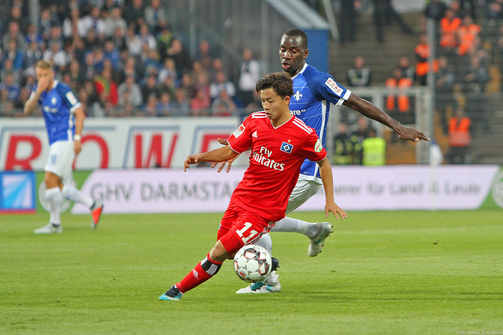 Letzte Saison gegen den Hamburger SV: Dursuns Tor kam zu spät