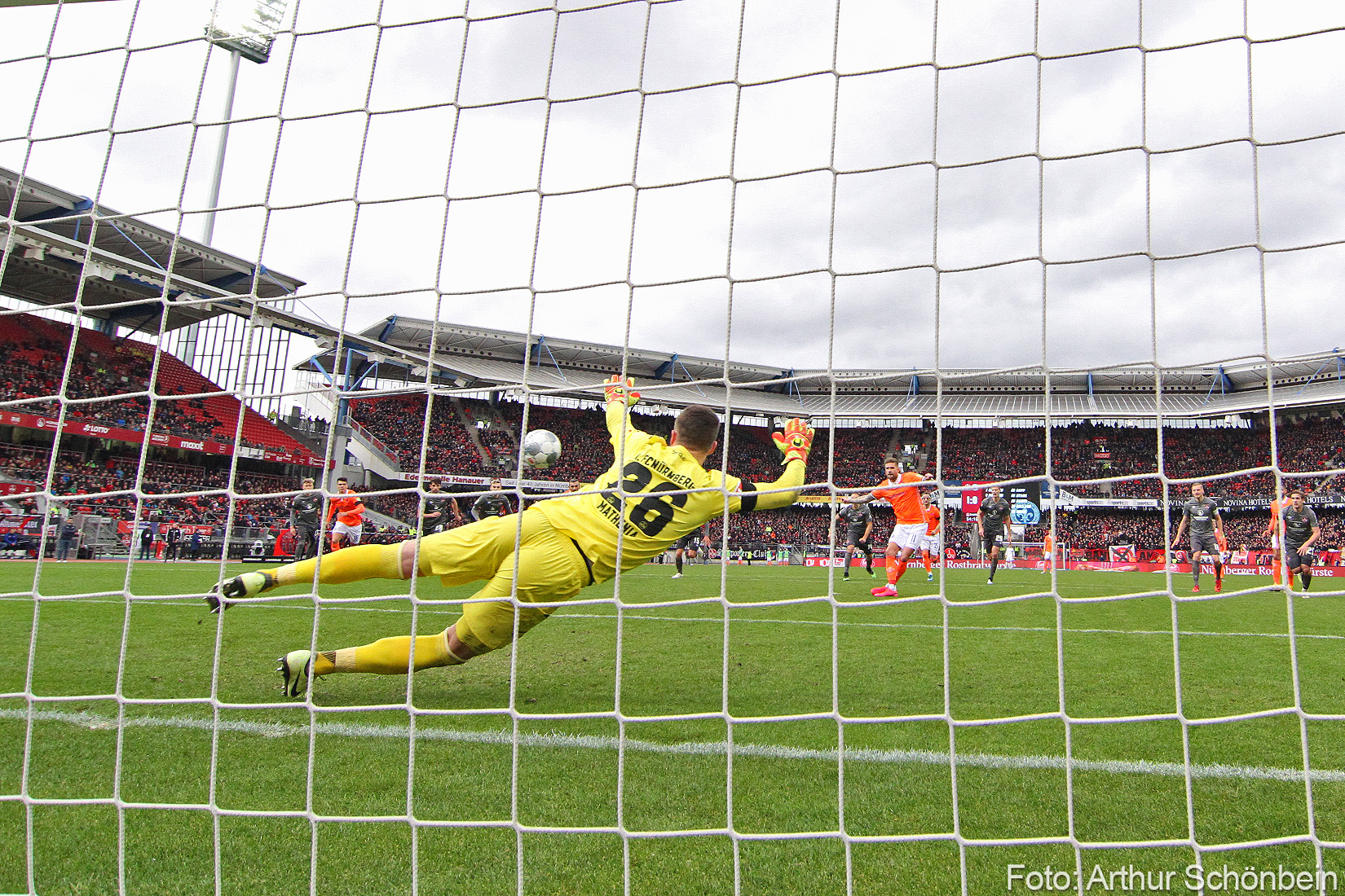 Impressionen vom Spiel gegen den 1.FC Nürnberg