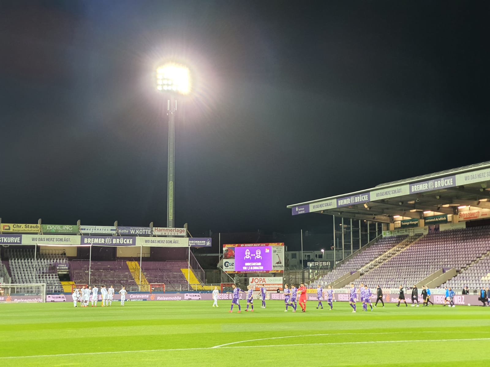 VfL Osnabrück – SV Darmstadt 98 1:1 (0:1)