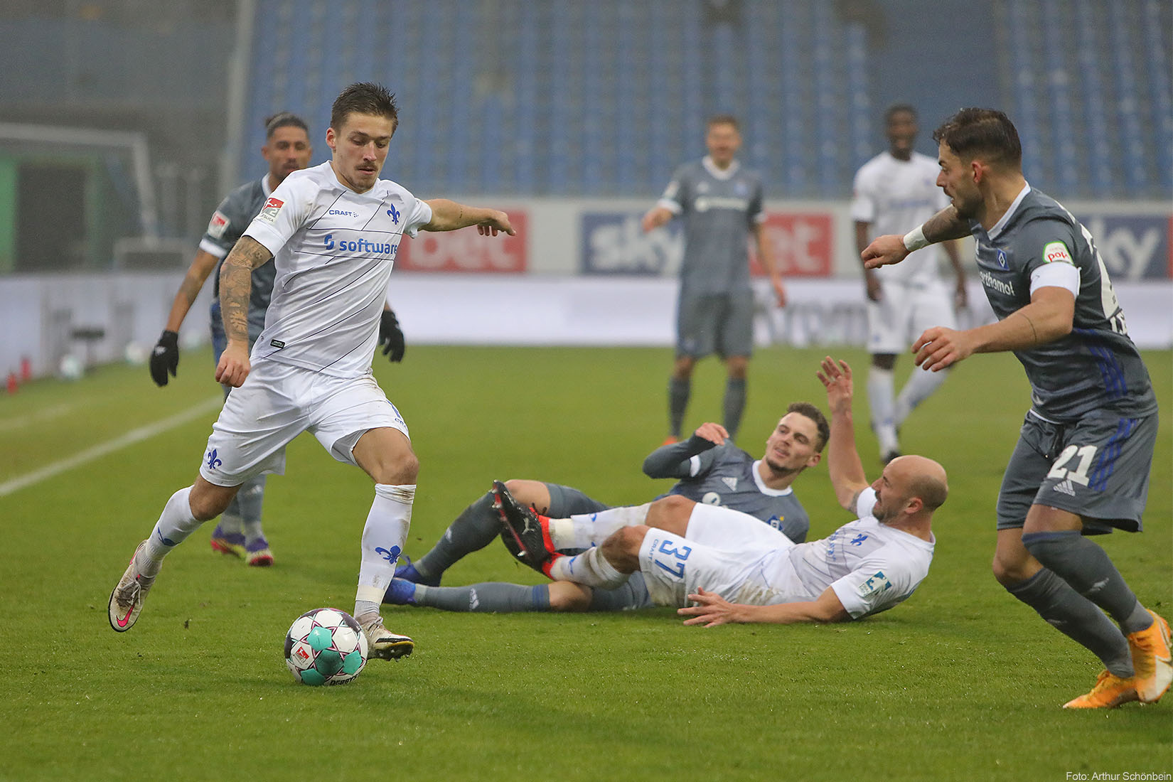 Impressionen vom Spiel gegen den Hamburger SV
