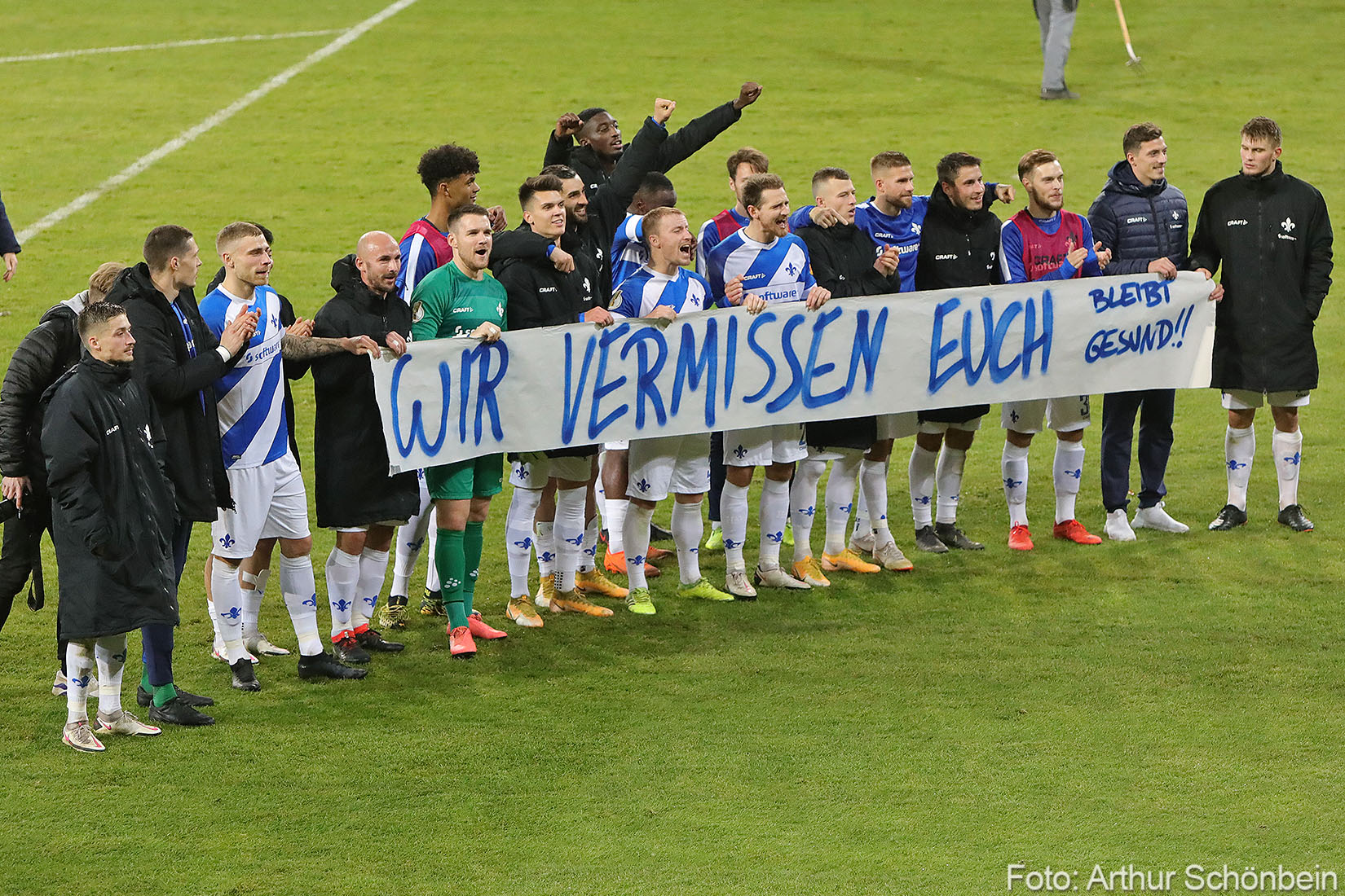 Impressionen vom Spiel gegen Dynamo Dresden