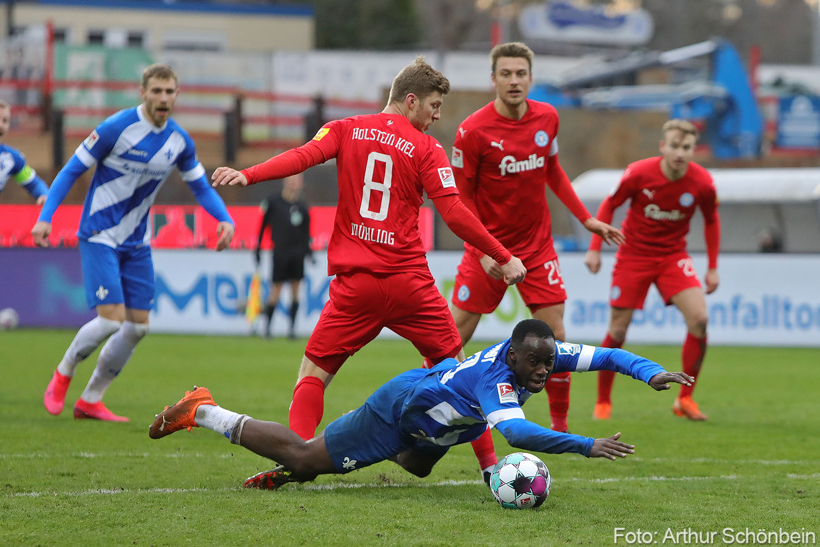 Impressionen vom Spiel gegen Holstein Kiel