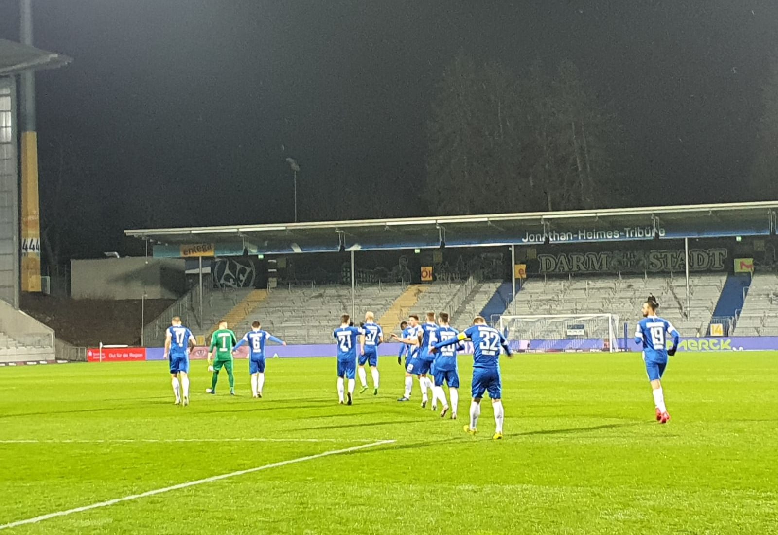 SV Darmstadt 98 – SV Sandhausen 2:1 (1:1)