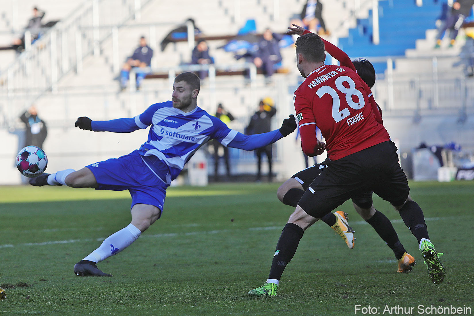 Impressionen vom Spiel gegen Hannover 96