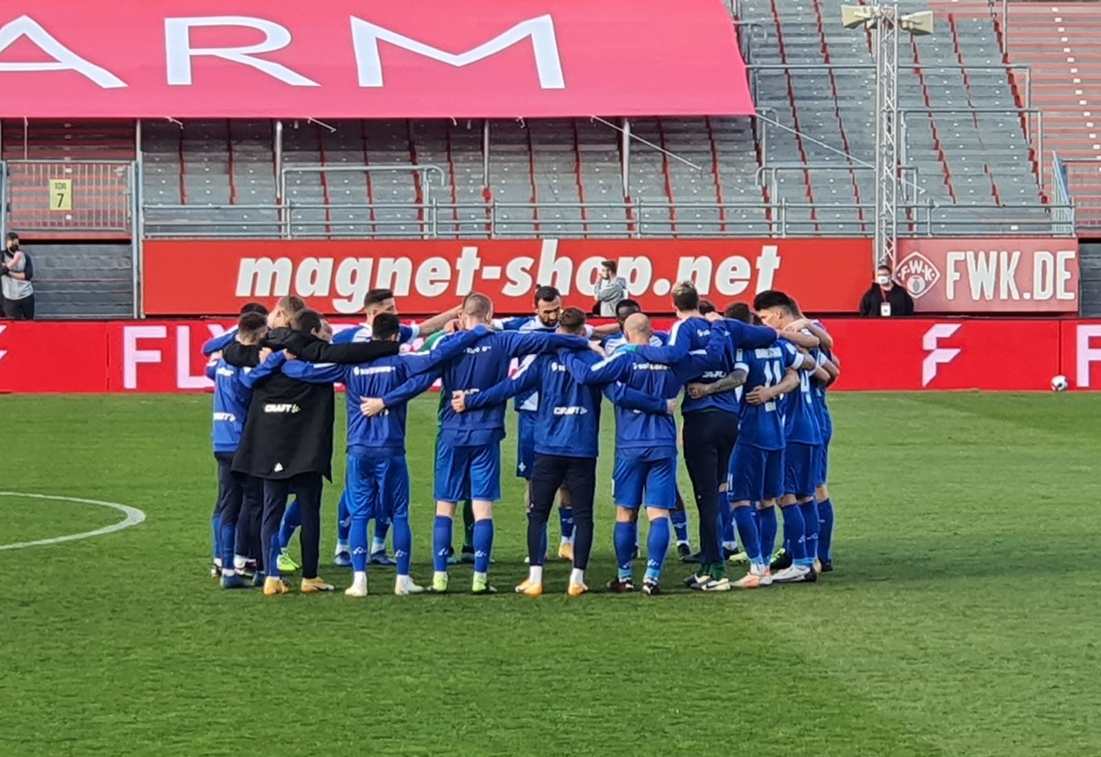 Würzburger Kickers – SV Darmstadt 98 1:3 (0:1)