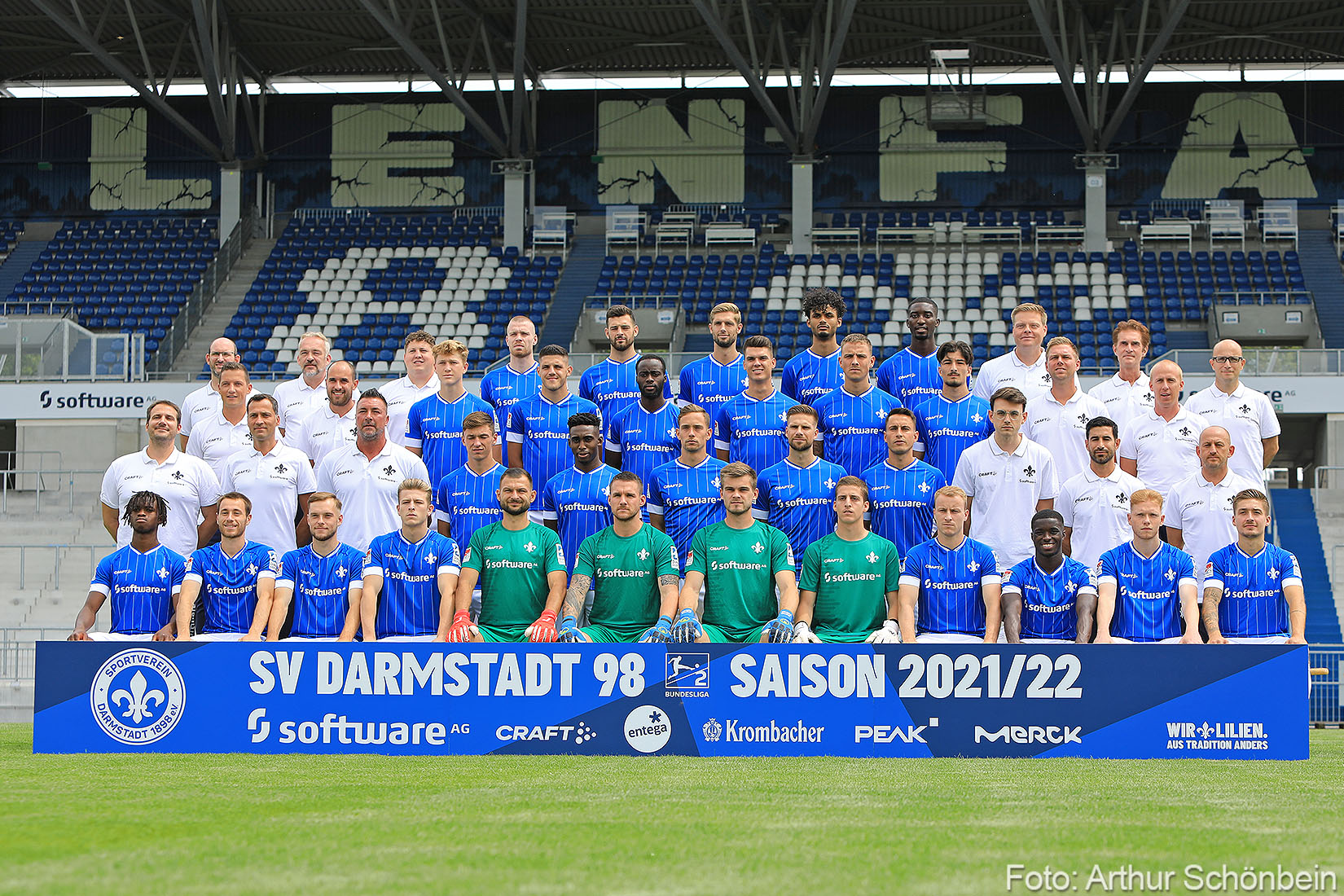 Bilder vom Mediaday beim SV Darmstadt 98