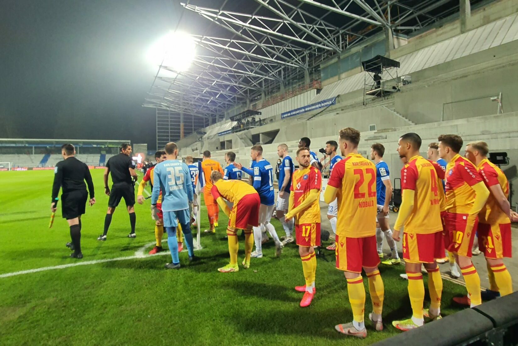 SV Darmstadt 98 – Karlsruher SC 2:2 (0:1)