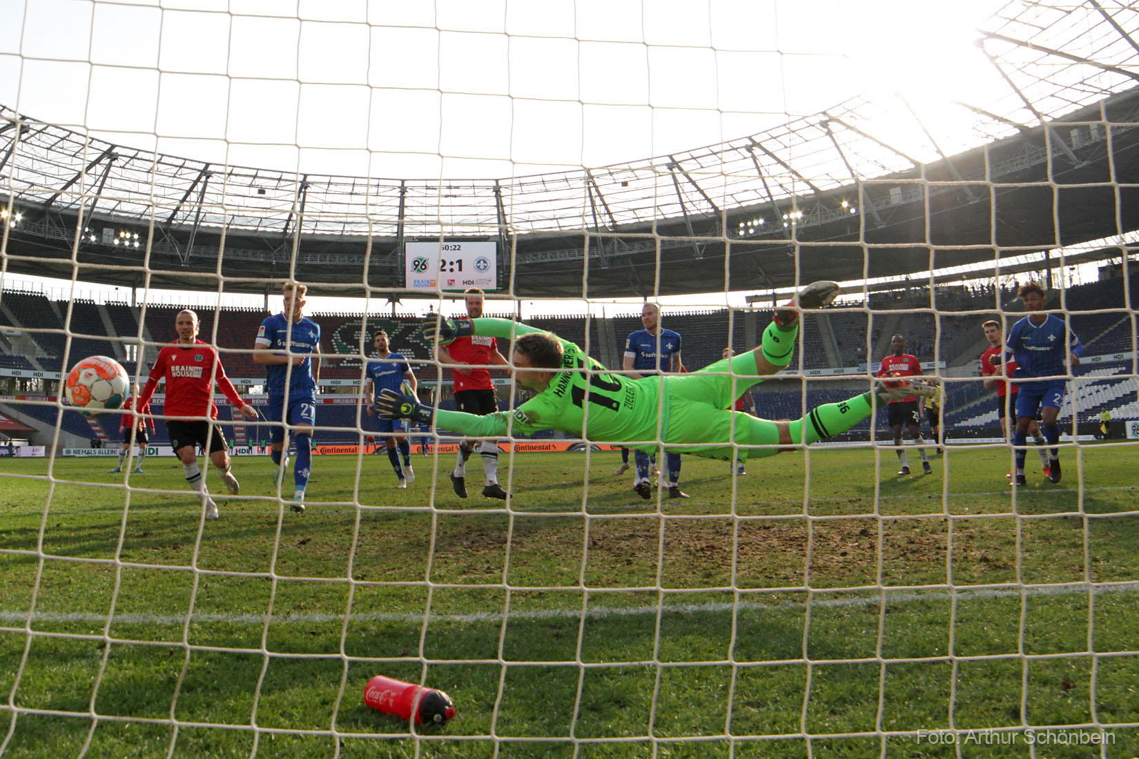 Unsere Bilder vom Spiel gegen Hannover 96