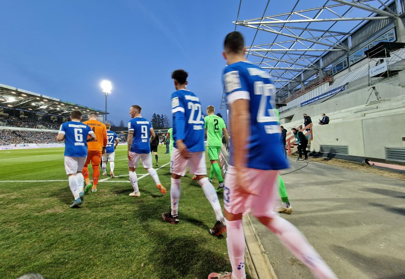 SV Darmstadt 98 – SV Sandhausen 1:1 (1:0)
