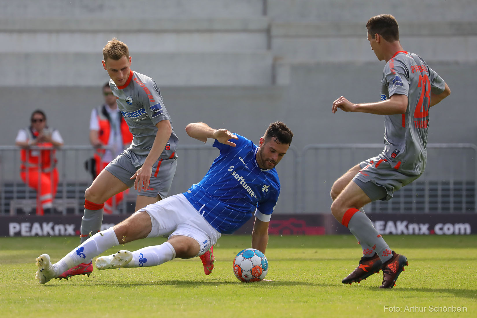 Luca Pfeiffer ist der Lilien-Spieler des 34. Spieltags
