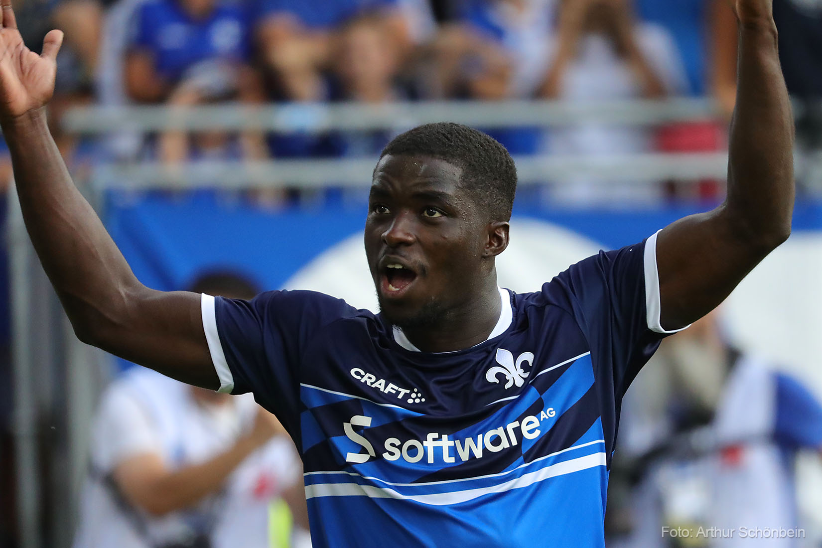Braydon Manu ist der Lilien-Spieler des Spieltags