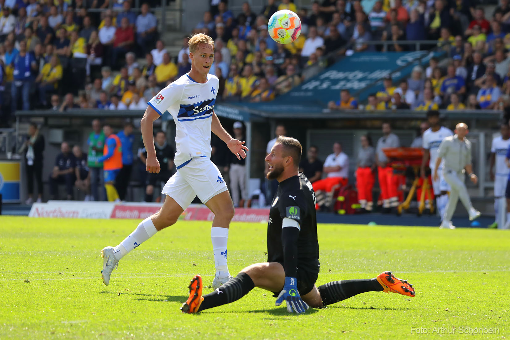 Unsere Bilder vom Spiel in Braunschweig