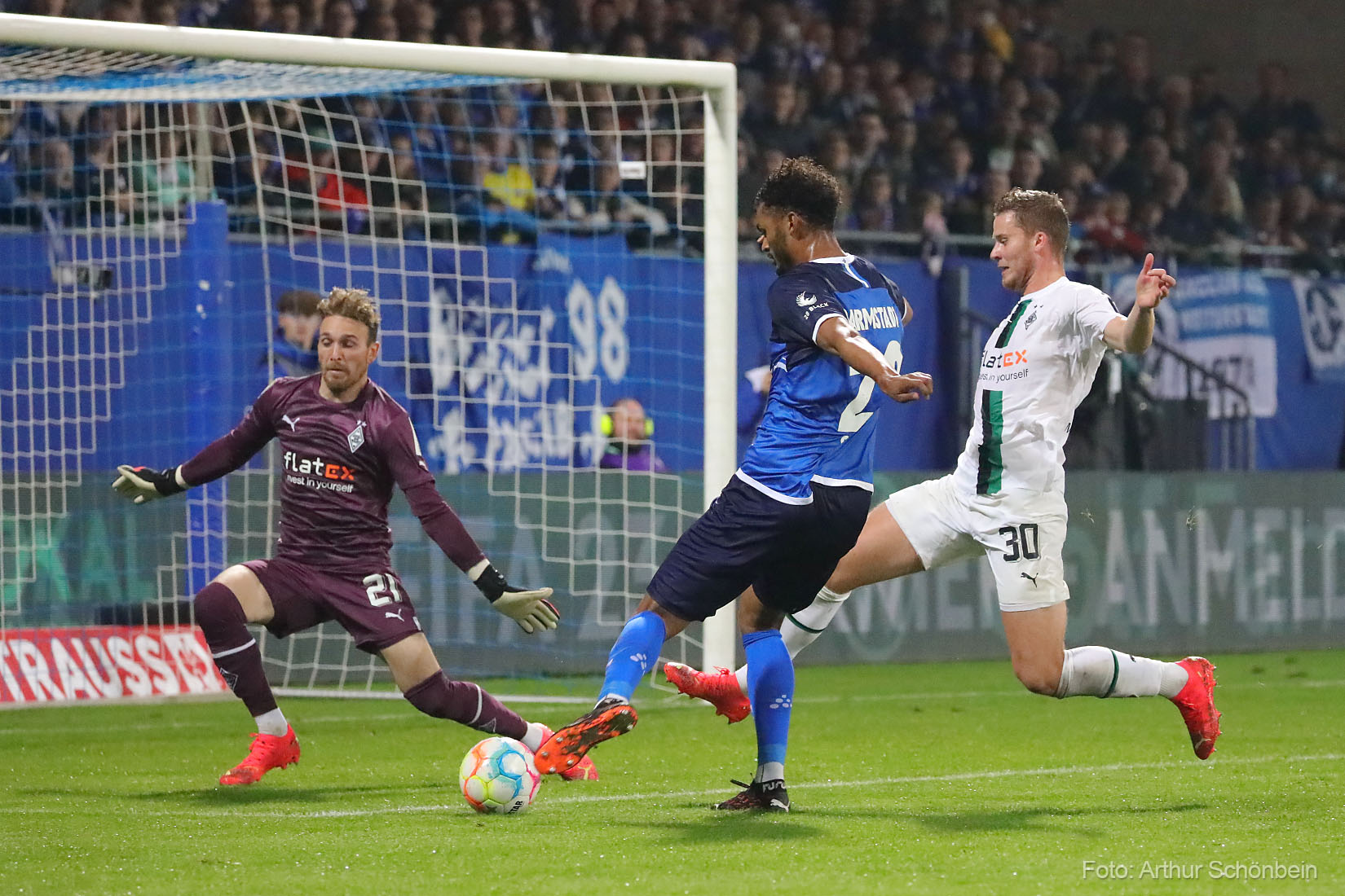 Unsere Bilder vom Pokalspiel gegen Mönchengladbach