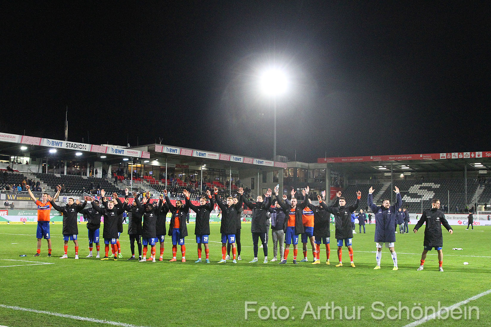Unsere Bilder vom Spiel gegen Sandhausen