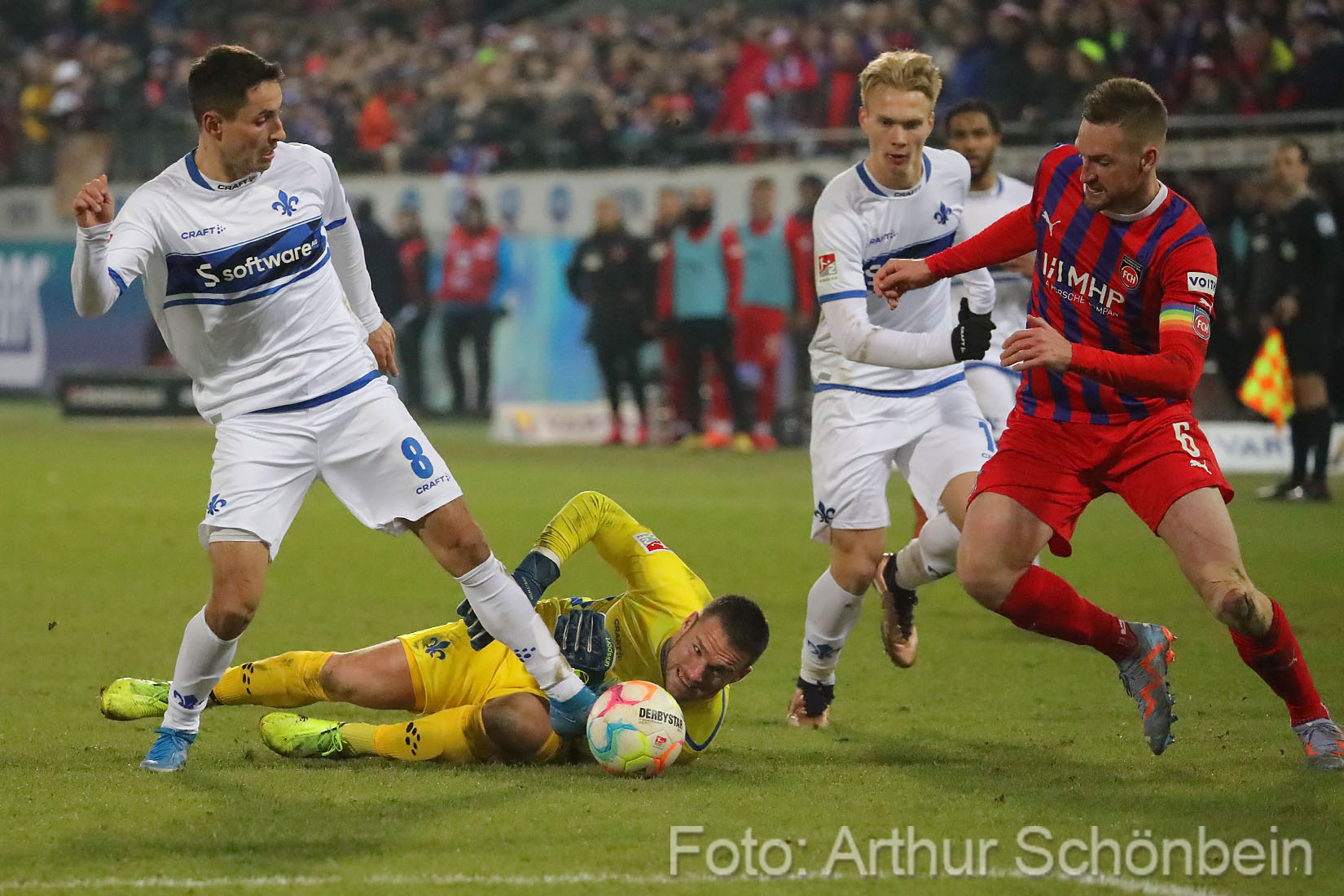Unsere Bilder vom Spiel in Heidenheim