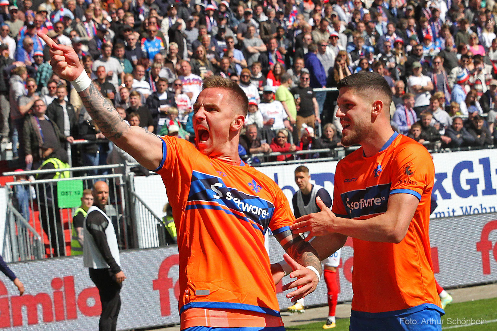Unsere Bilder vom Spiel in Kiel