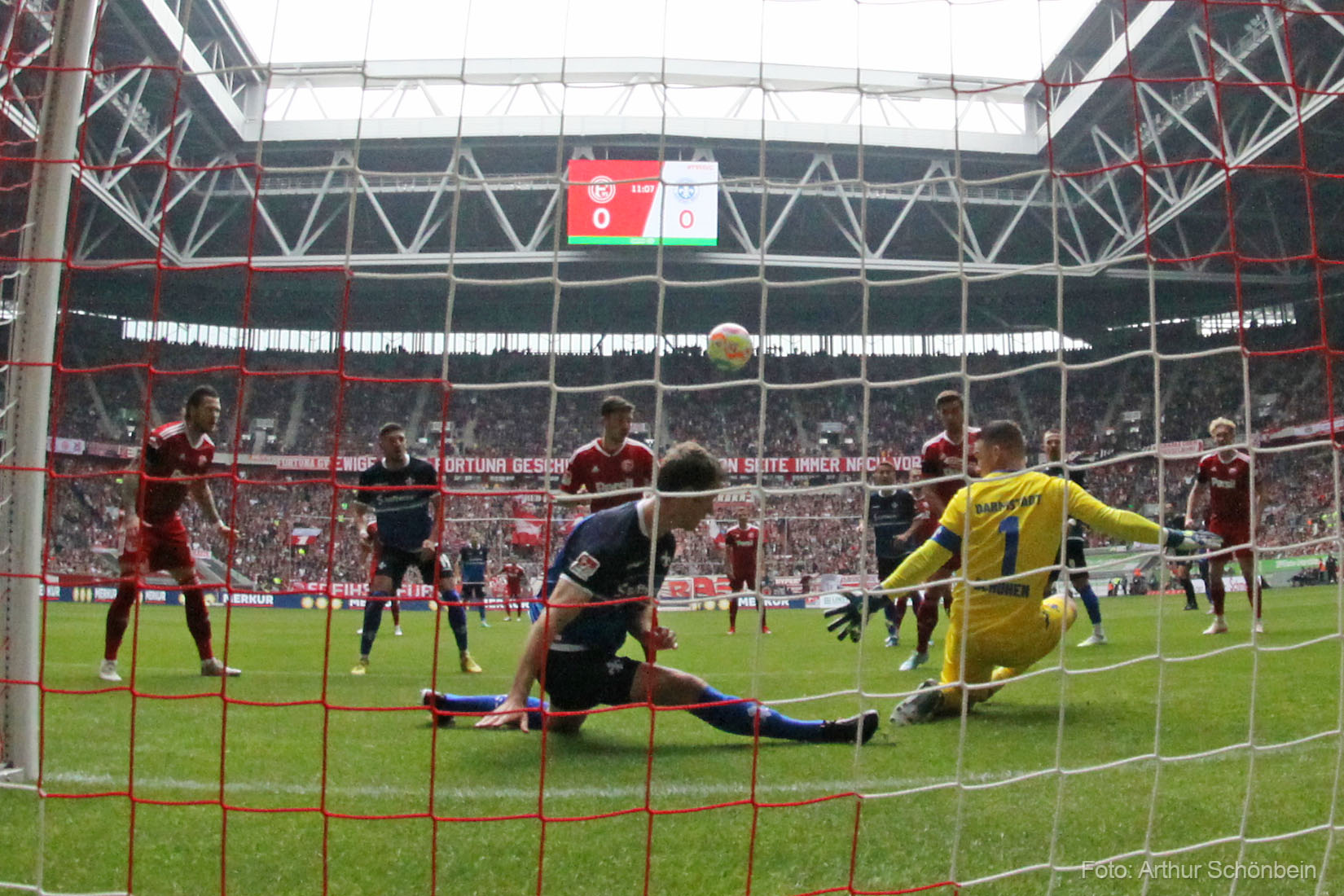 Unsere Bilder vom Spiel in Düsseldorf