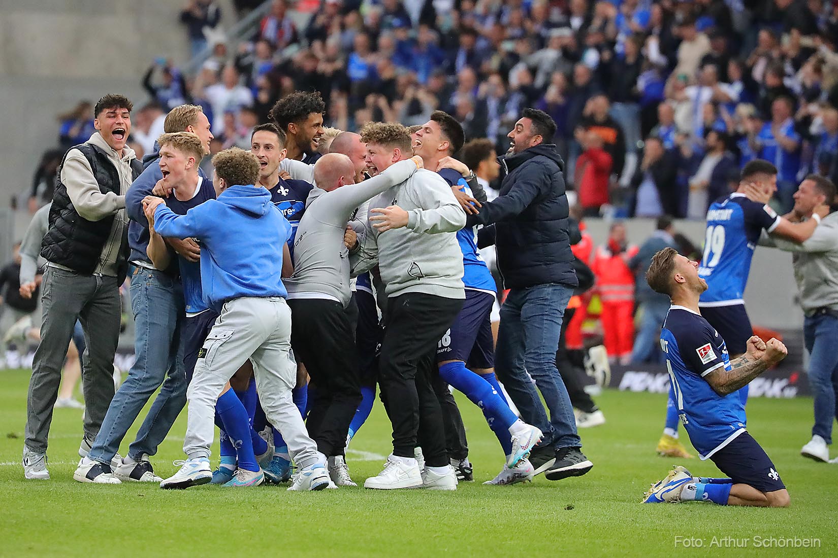 Unsere Bilder vom Aufstiegsspiel gegen Magdeburg