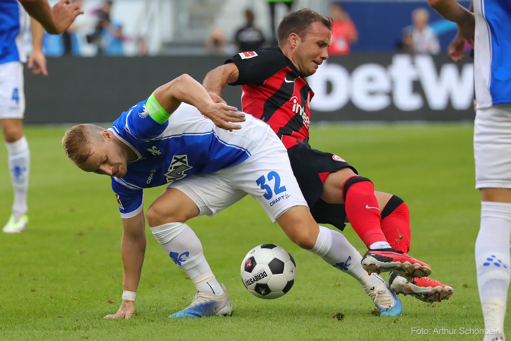 Unsere Bilder vom Spiel Hessen-Derby gegen Frankfurt