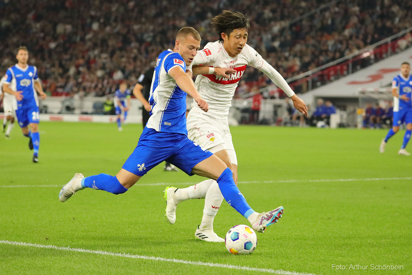 Unsere Bilder vom Spiel beim VfB Stuttgart