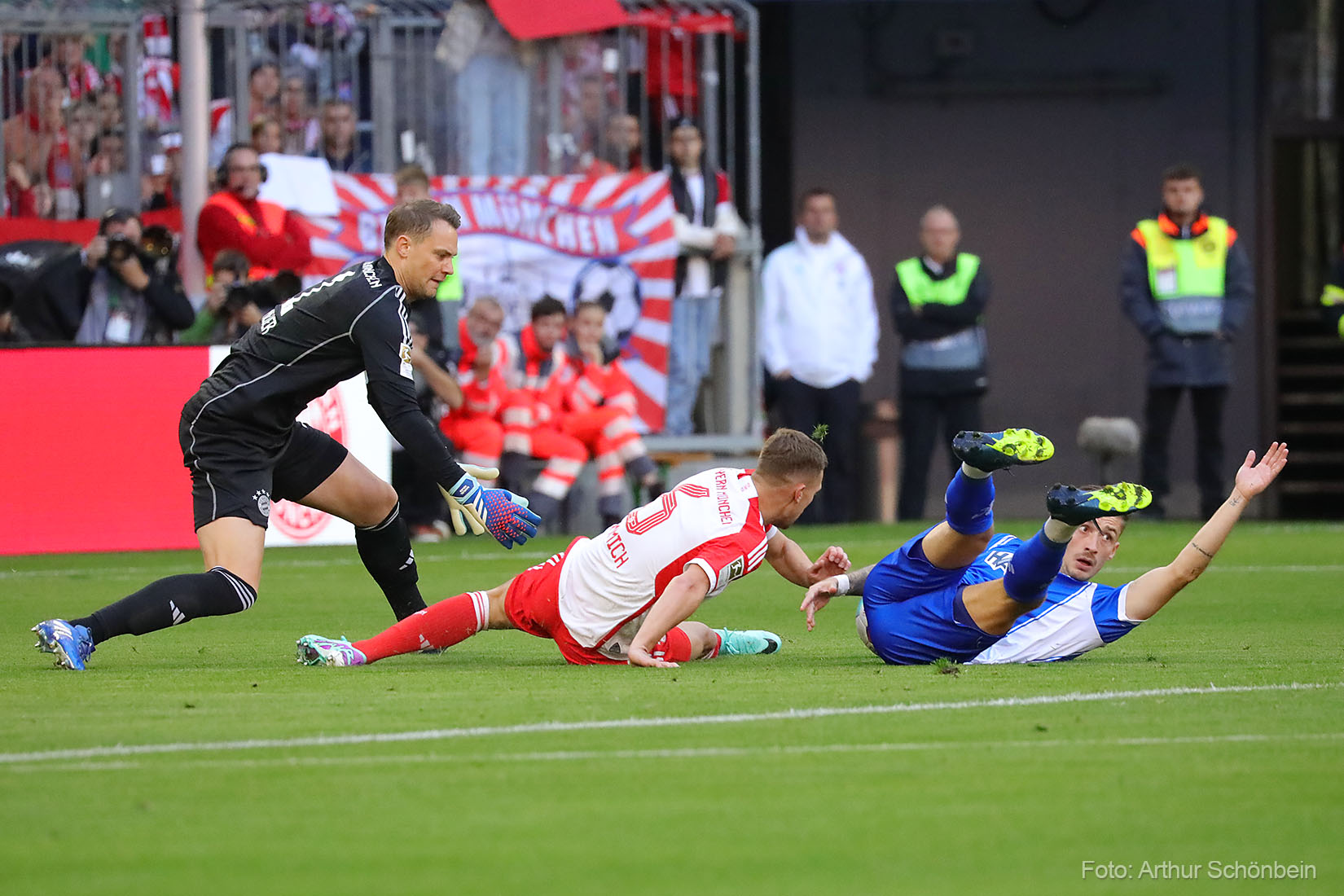Unsere Bilder vom Spiel bei Bayern München