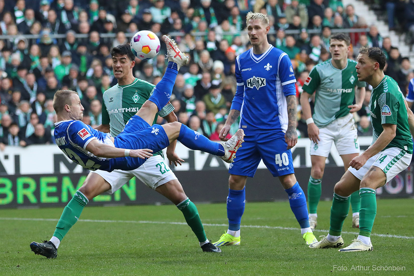Unsere Bilder vom Spiel bei Werder Bremen