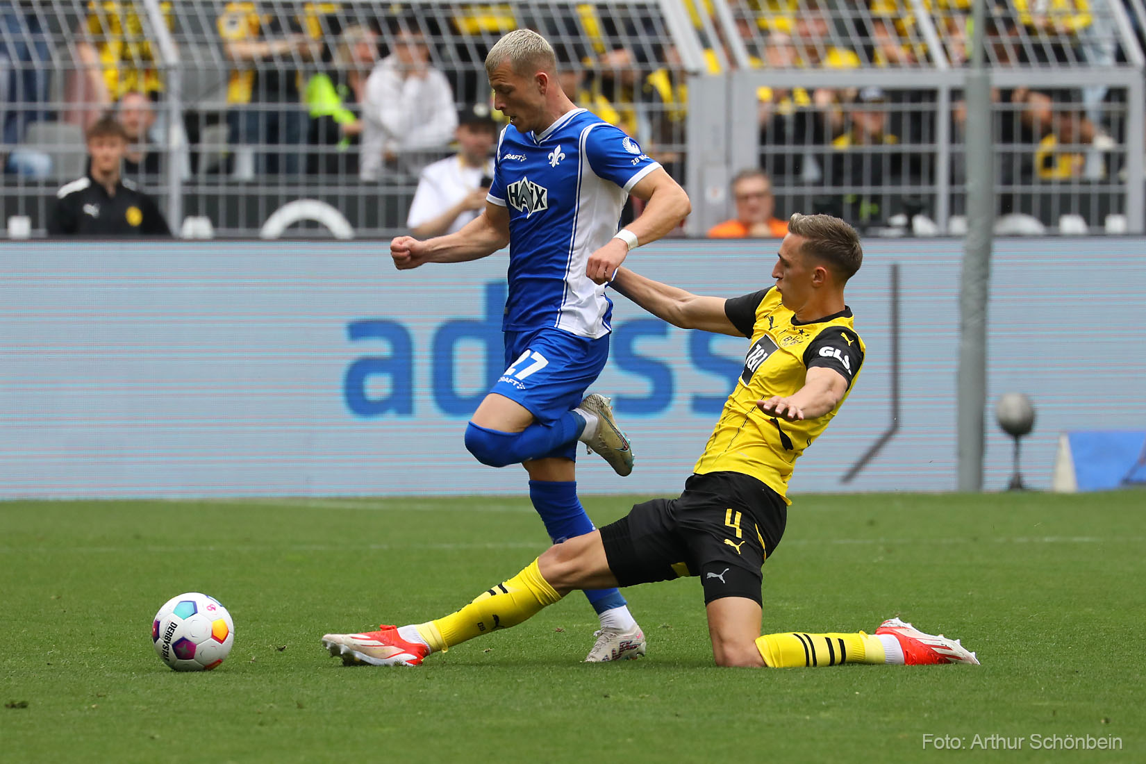 Tim Skarke ist Lilien-Spieler des 34. Spieltags