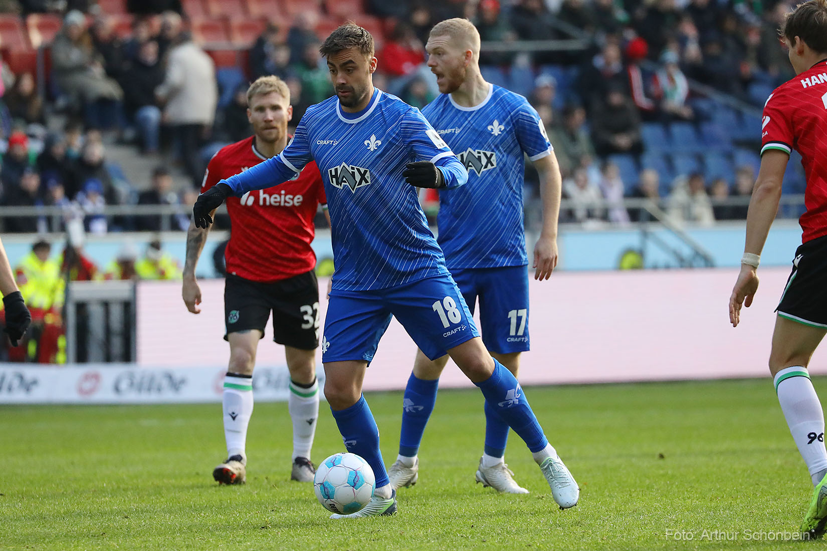 Philipp Förster ist Lilien-Spieler des 13. Spieltags