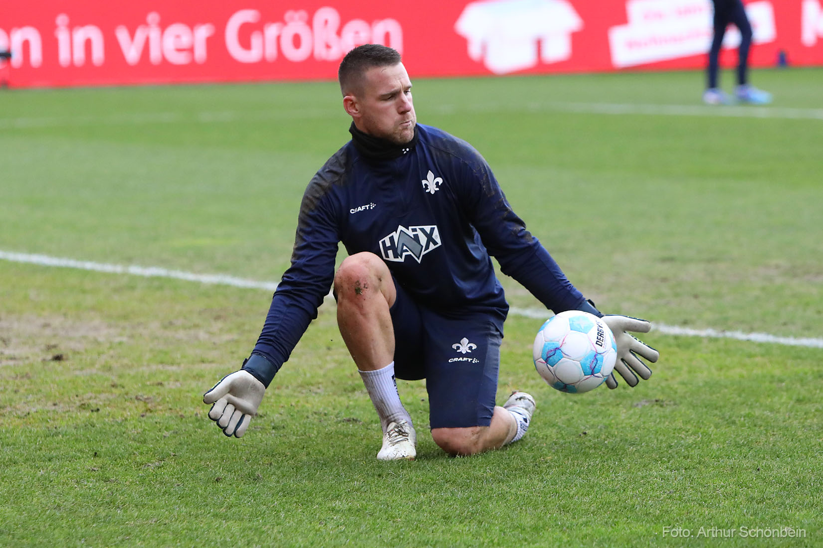 In Aktion: Marcel Schuhen – Lilien-Spieler des Jahres 2024