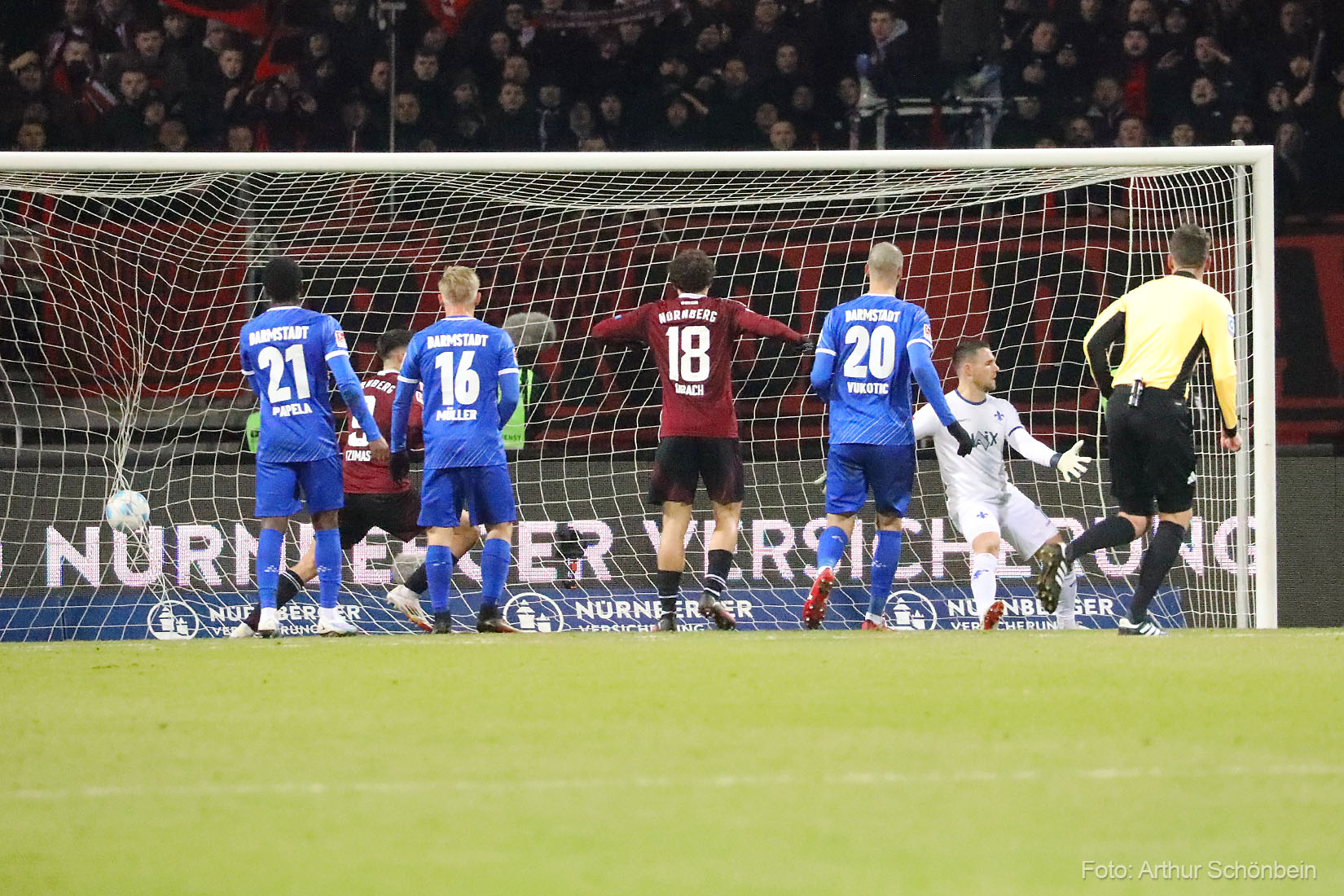 Lilien-Shots – die besten Bilder vom Spiel in Nürnberg