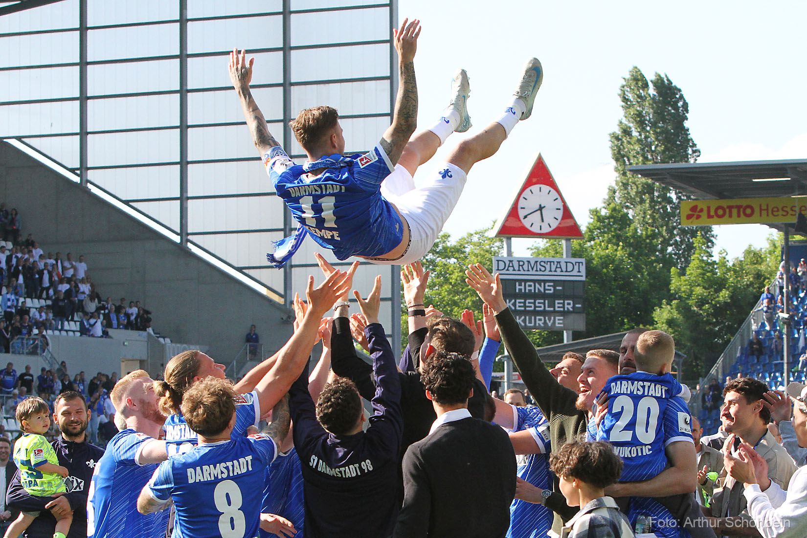 Lilien-Shots – die besten Bilder vom Spiel gegen Jahn Regensburg