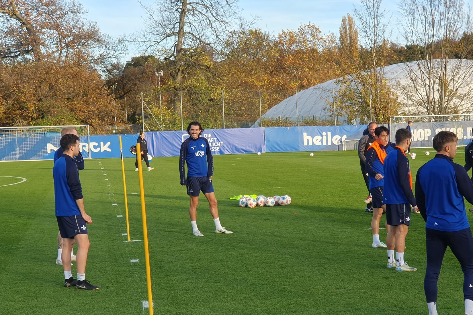 Trainingsupdate: Hornby trainiert wieder