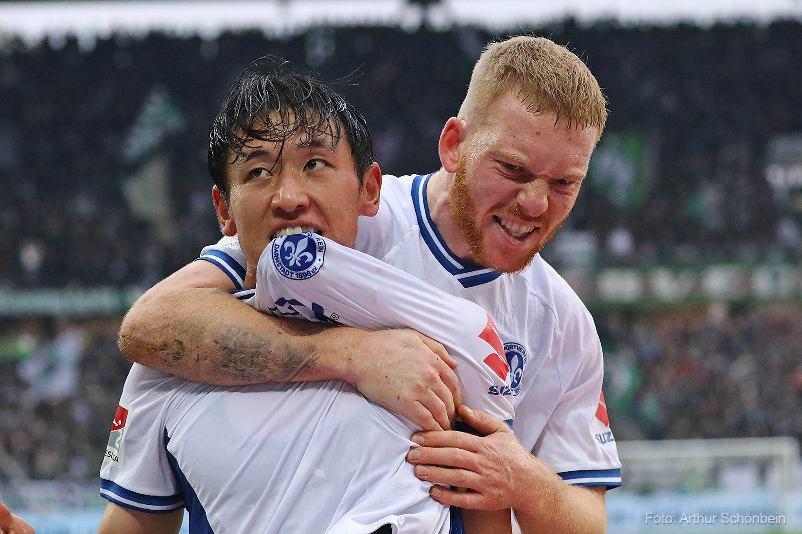 Lilien-Shots – die besten Bilder vom Spiel in Hannover