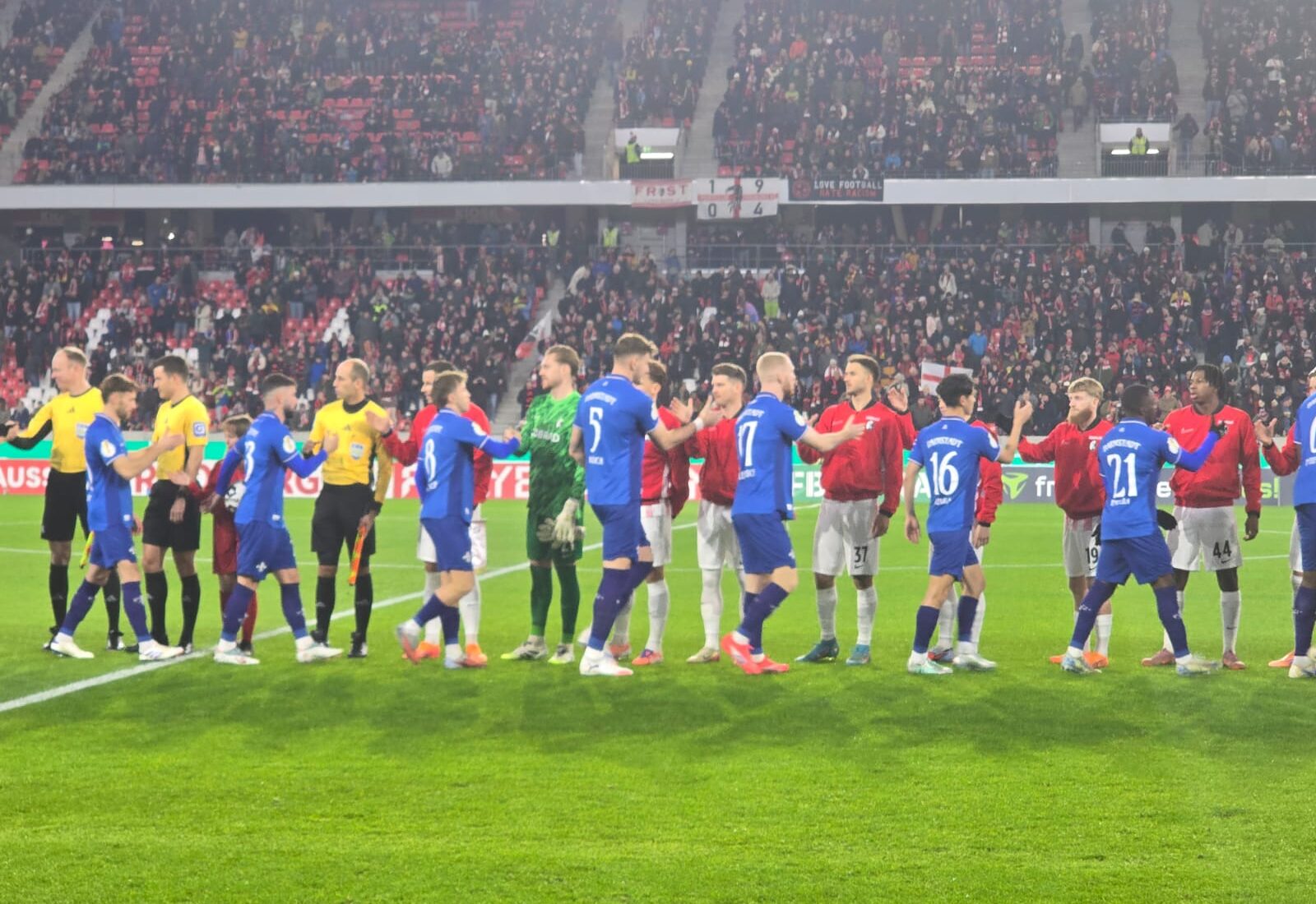 0:2 in Freiburg – Lilien scheitern im Achtelfinale