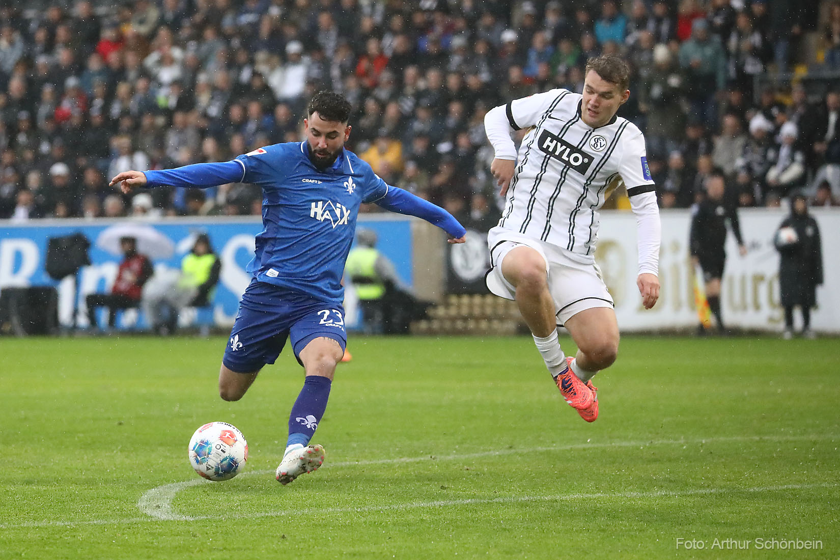 Lilien-Shots – die besten Bilder vom Spiel in Elversberg