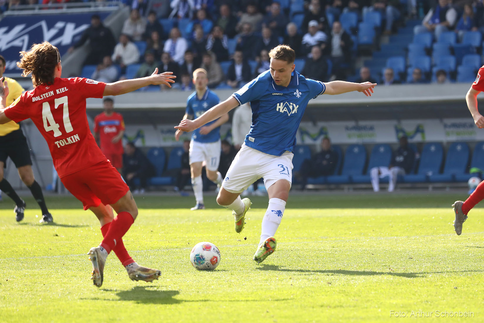 Schmidt ist Lilien-Spieler des 25. Spieltags