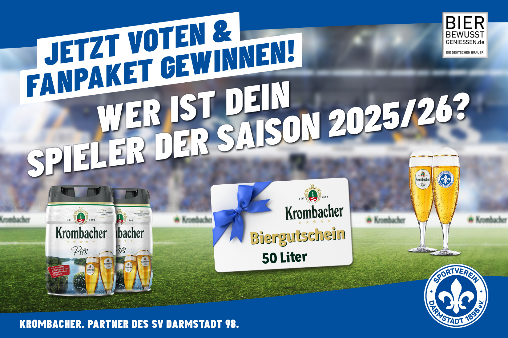 Wählt den Lilien-Spieler der Saison 2025/26