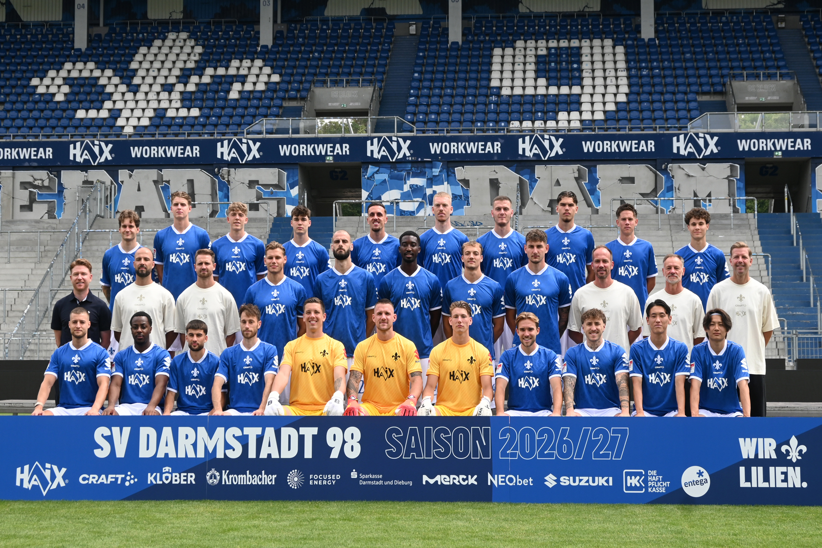 Das neue Mannschaftsbild ist DA!