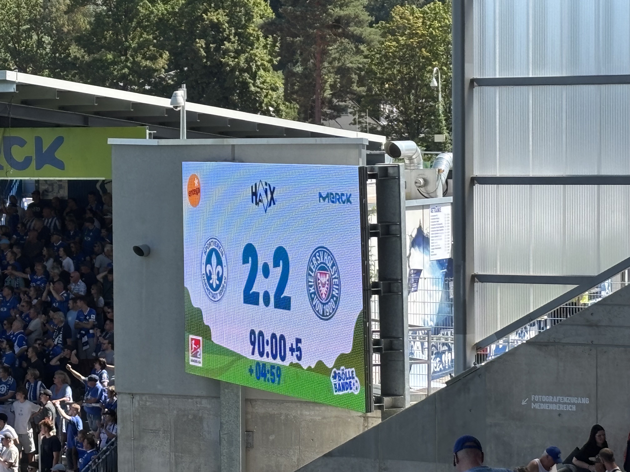 Lee und Vukotic treffen: 2:2 gegen Kiel