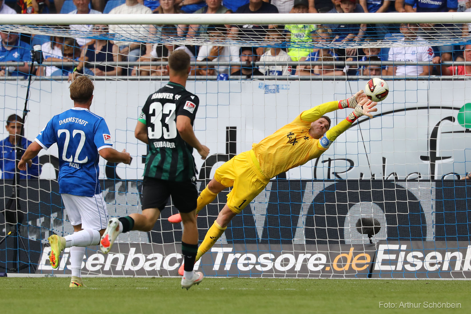 Lilien-Shots – die besten Bilder vom Spiel gegen Hannover