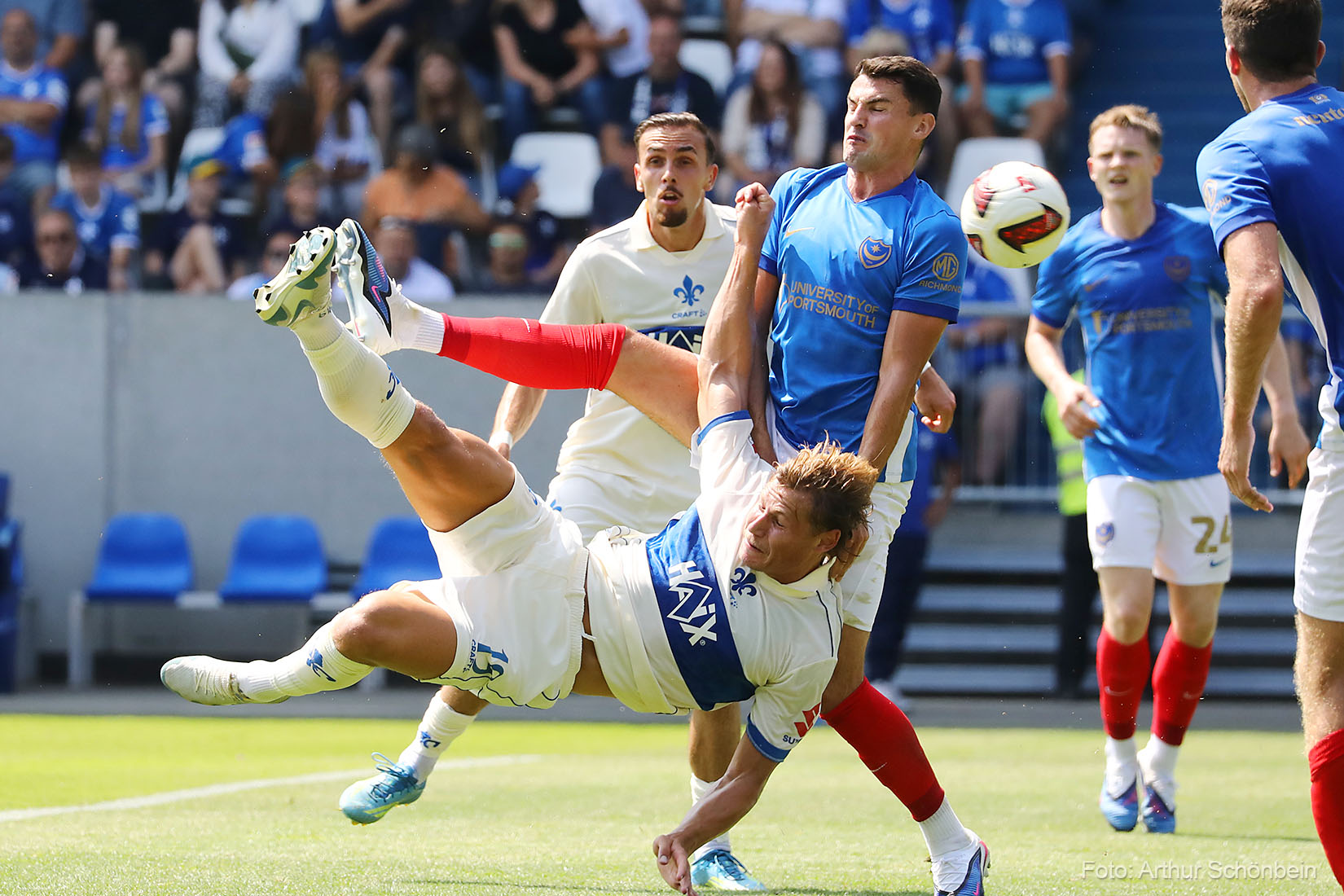 Lilien-Shots – die besten Bilder vom Testspiel gegen Portsmouth