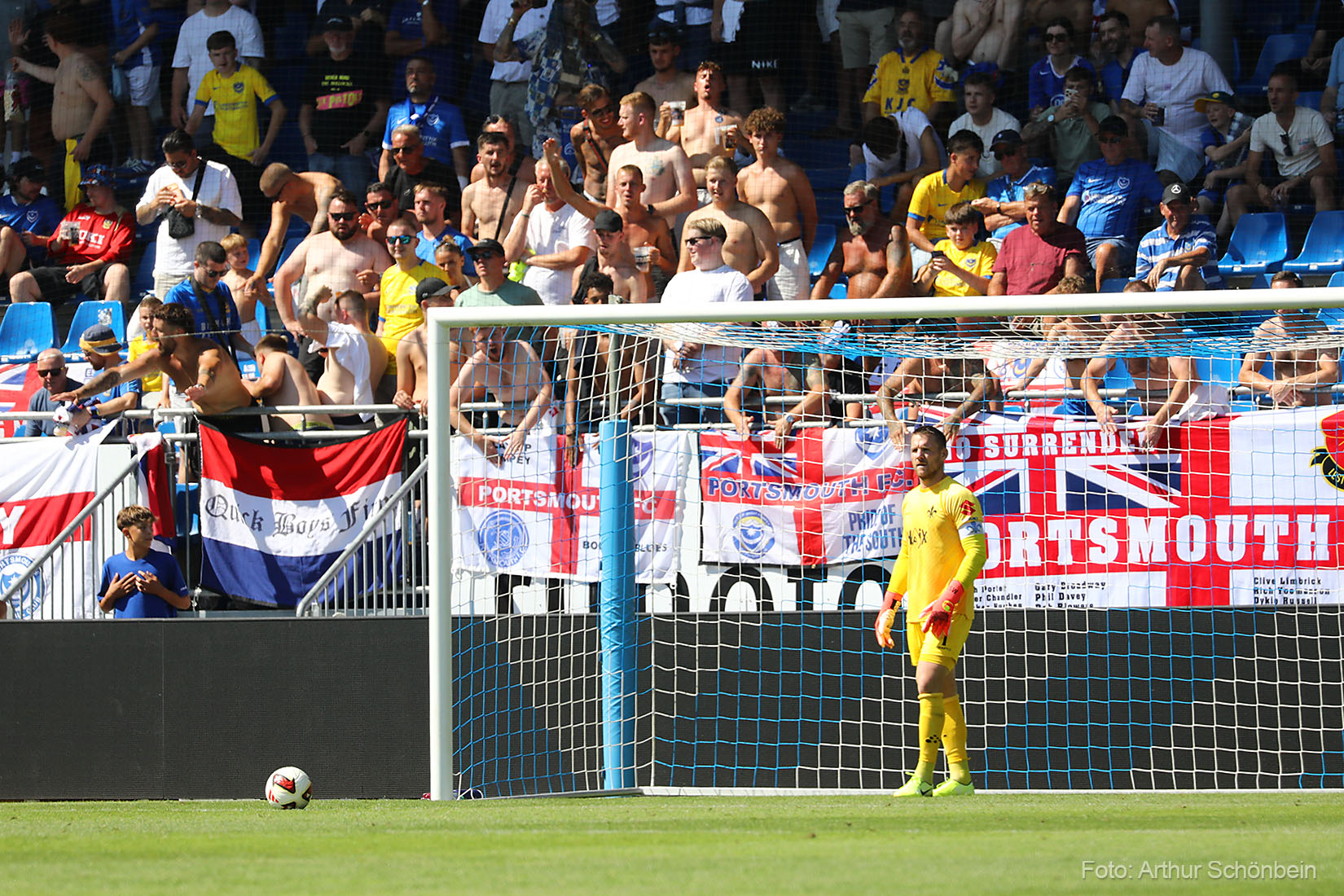 Portsmouth-Fans erobern die Herzen der Lilien