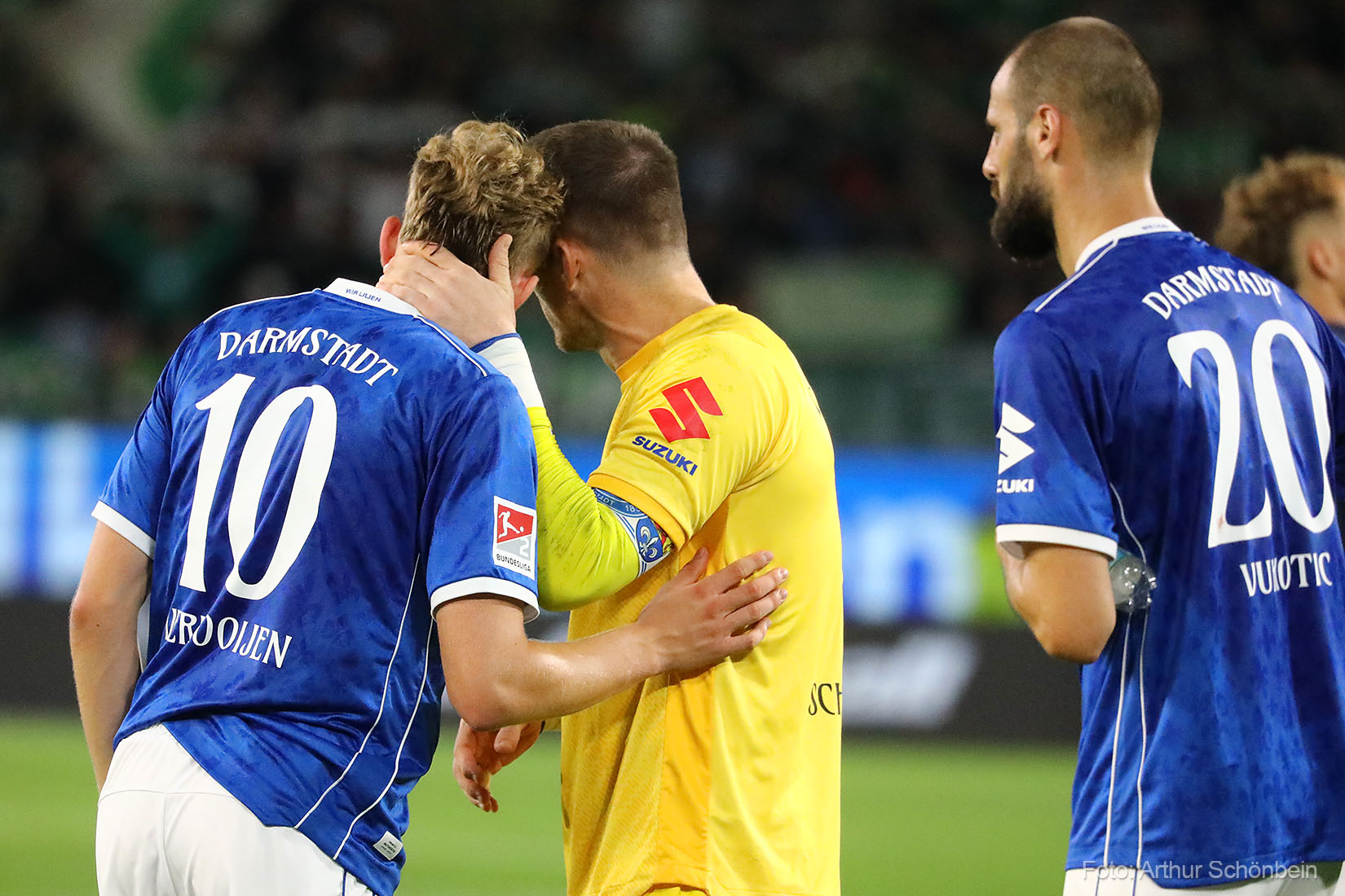 Lilien-Shots – unsere Bilder vom Spiel in Wolfsburg