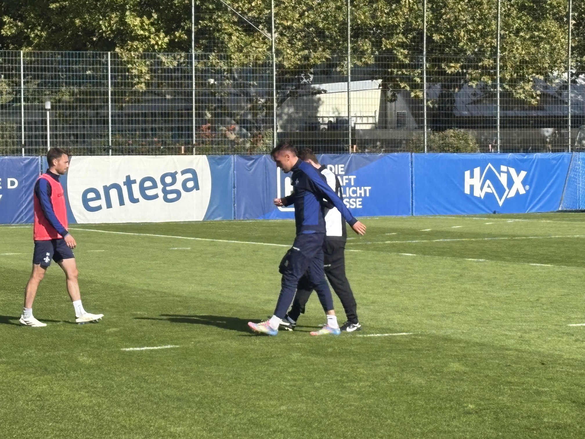 Trainingsupdate: Schrecksekunde bei Duijvestijn